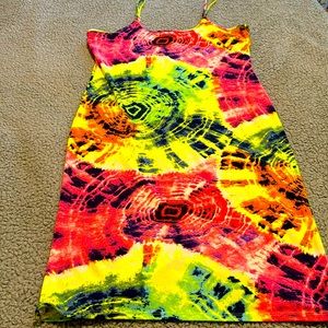 Summer dress vibrant colors size 2x